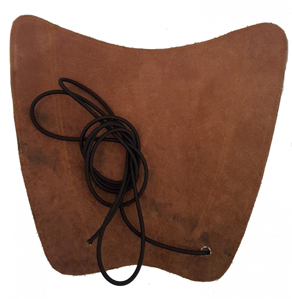 Armguard traditional black.bulls for archery 23x18 cm made of leather